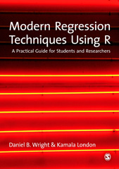 E-book, Modern Regression Techniques Using R : A Practical Guide, Wright, Daniel B., Sage