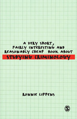 E-book, A Very Short, Fairly Interesting and Reasonably Cheap Book About Studying Criminology, Sage