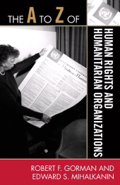 E-book, The A to Z of Human Rights and Humanitarian Organizations, Scarecrow Press