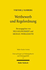 E-book, Wettbewerb und Regelordnung, Mohr Siebeck