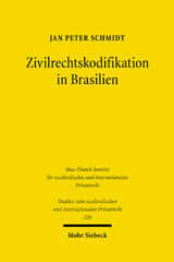 E-book, Zivilrechtskodifikation in Brasilien : Strukturfragen und Regelungsprobleme in historisch-vergleichender Perspektive, Mohr Siebeck