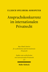 E-book, Anspruchskonkurrenz im internationalen Privatrecht : Ein Beitrag zur Diskussion um die akzessorische Anknüpfung, Mohr Siebeck