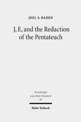 eBook, J, E, and the Redaction of the Pentateuch, Mohr Siebeck