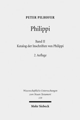 E-book, Philippi : Katalog der Inschriften von Philippi, Mohr Siebeck