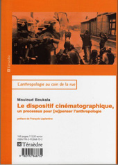 E-book, Le dispositif cinématographique, un processus pour (re)penser l'anthropologie, Boukala, Mouloud, 1977-, Téraèdre