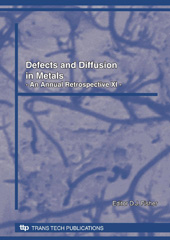 E-book, Defects and Diffusion in Metals XI, Trans Tech Publications Ltd