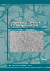 E-book, Sintering of Systems with Interacting Components, Trans Tech Publications Ltd