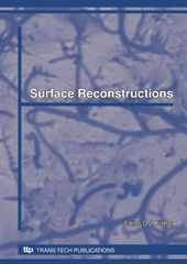 E-book, Surface Reconstructions, Trans Tech Publications Ltd