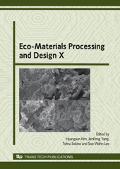E-book, Eco-Materials Processing and Design X, Trans Tech Publications Ltd