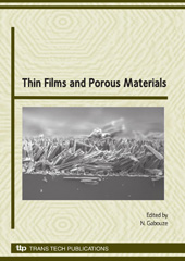 E-book, Thin Films and Porous Materials, Trans Tech Publications Ltd
