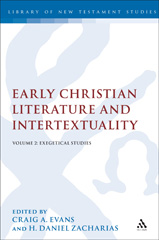 E-book, Early Christian Literature and Intertextuality, T&T Clark
