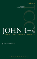 E-book, John 1-4 (ICC), McHugh, John F., T&T Clark