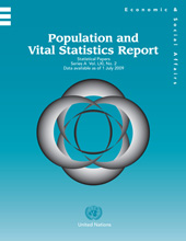 eBook, Population and Vital Statistics Report, July 2009, Department of Economic and Social Affairs, United Nations Publications