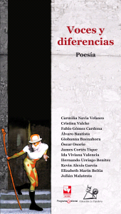 eBook, Voces y diferencias : Poesía, Universidad del Valle