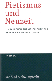 eBook, Pietismus und Neuzeit Band 35 - 2009 : Ein Jahrbuch zur Geschichte des neueren Protestantismus, Vandenhoeck & Ruprecht