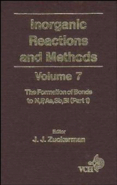 E-book, Inorganic Reactions and Methods, The Formation of Bonds to N,P,As,Sb,Bi (Part 1), Wiley-VCH