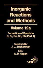 E-book, Inorganic Reactions and Methods, The Formation of Bonds to Elements of Group IVB (C, Si, Ge, Sn, Pb) (Part 4), Wiley-VCH