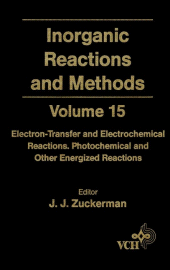 E-book, Inorganic Reactions and Methods, Electron-Transfer and Electrochemical Reactions; Photochemical and Other Energized Reactions, Wiley-VCH
