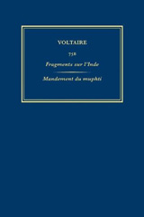 E-book, Œuvres complètes de Voltaire (Complete Works of Voltaire) 75B : Fragments sur l'Inde; Mandement du muphti, Voltaire Foundation