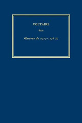 eBook, Œuvres complètes de Voltaire (Complete Works of Voltaire) 80C : Oeuvres de 1777-1778 (II), Voltaire Foundation