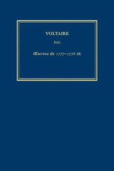 E-book, Œuvres complètes de Voltaire (Complete Works of Voltaire) 80C : Oeuvres de 1777-1778 (II), Voltaire Foundation