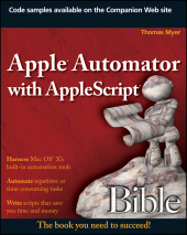 E-book, Apple Automator with AppleScript Bible, Myer, Thomas, Wiley