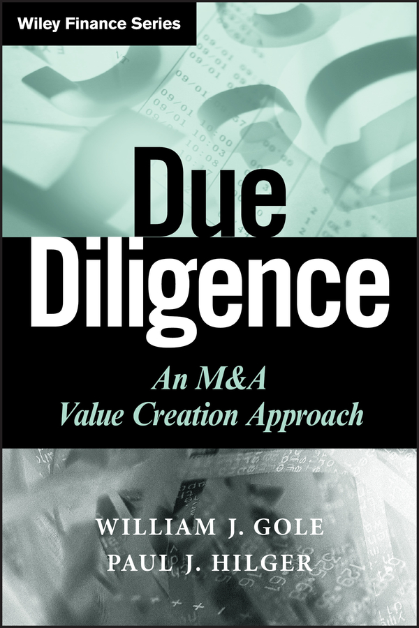 E-book, Due Diligence : An M&A Value Creation Approach, John Wiley & Sons