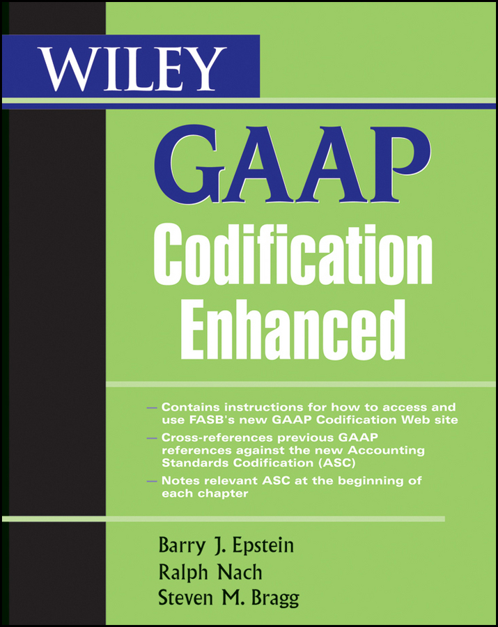 E-book, Wiley GAAP Codification Enhanced, John Wiley & Sons