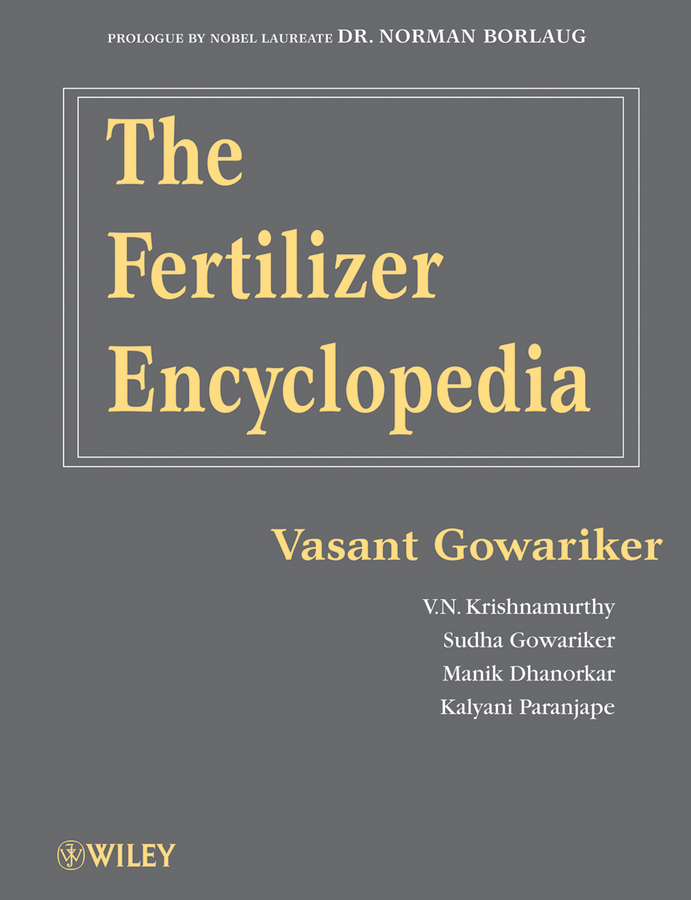E-book, The Fertilizer Encyclopedia, John Wiley & Sons
