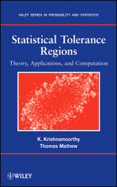 E-book, Statistical Tolerance Regions : Theory, Applications, and Computation, John Wiley & Sons