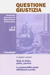 Artículo, I tribunali al tempo della crisi : realtà e prospettive di rilancio, Franco Angeli