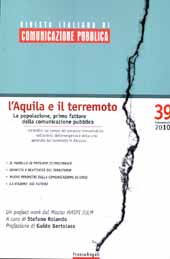 Fascicolo, Rivista italiana di comunicazione pubblica. Fascicolo 39, 2010, Franco Angeli