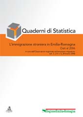 E-book, L'immigrazione straniera in Emilia-Romagna : dati al 2006, CLUEB : Regione Emilia-Romagna