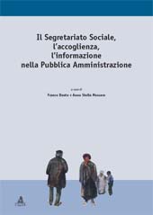 eBook, Il segretariato sociale, l'accoglienza, l'informazione nella pubblica amministrazione : atti del seminario di Rimini, 22 giugno 2005, CLUEB