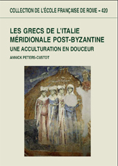 Chapter, La renaissance culturelle grecque pendant la période normande, École française de Rome