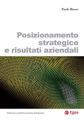 E-book, Posizionamento strategico e risultati aziendali, Russo, Paolo, 1963-, EGEA