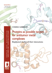 Chapter, Metallodrugs/Protein Interactions, Firenze University Press
