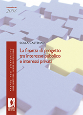 Capitolo, Il project financing : profili generali, Firenze University Press