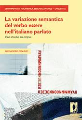 Capítulo, Criteri tassonomici della variazione d'uso del verbo essere, Firenze University Press