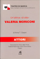 E-book, Un'attrice di stile : Valeria Moriconi, Ossani, Anna T., Metauro
