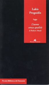 E-book, Lakis Proguidis legge L'uomo senza qualità di Robert Musil, Metauro
