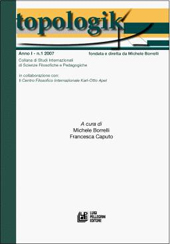 E-book, Topologik : collana di studi internazionali di scienze filosofiche e pedagogiche, L. Pellegrini
