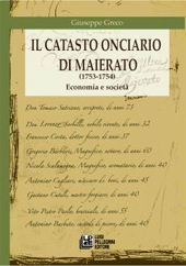 E-book, Il catasto onciario di Maierato : 1753- 1754 : economia e società, L. Pellegrini
