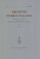 Fascicolo, Archivio storico italiano : 625, 3, 2010, L.S. Olschki