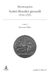 E-book, Scritti filosofici e giovanili (1716-1725), Montesquieu, Charles de Secondat, ba 1689-1755, CLUEB