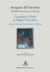 E-book, Insegnare all'università : modelli di formazione in Europa = Learning to teach in higher education : approaches and case studies in Europe, CLUEB