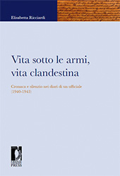 Chapter, I diari di Carlo Ricciardi : quaderno IV, Firenze University Press