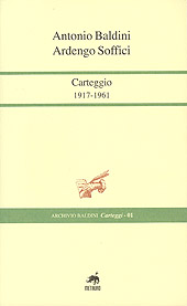 eBook, Carteggio : 1917-1961, Baldini, Antonio, 1889-1962, Metauro