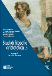 E-book, Studi di filosofia aristotelica 3, L. Pellegrini