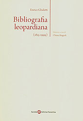 E-book, Bibliografia leopardiana (1815-1999), Ghidetti, Enrico, Società editrice fiorentina